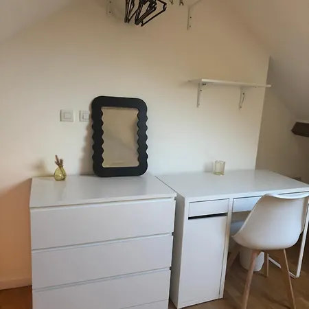 Quarto em Acomodações Particulares Rose Cosyhome Paris Champs-Sur-Marne